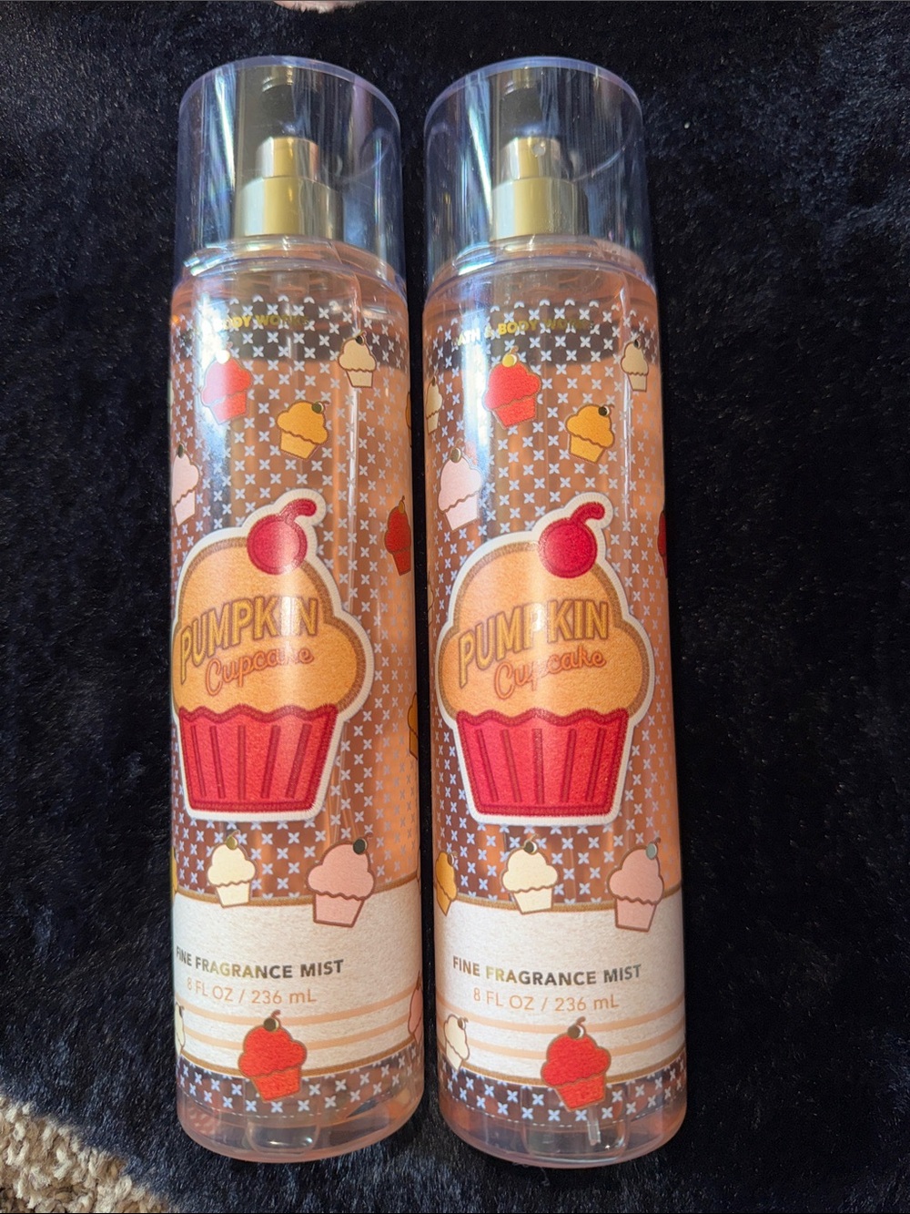 Bath & Body Works Pumpkin Cupcake Fine Fragrance Mist - Orange, Red